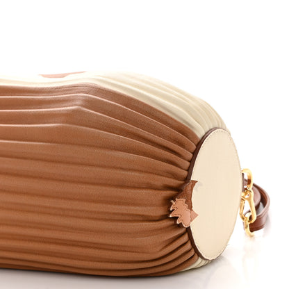 Loewe X HOWLS MOVING CASTLE Lambskin Pleated Heen Bracelet Pouch Shoulder Bag 9 of 14