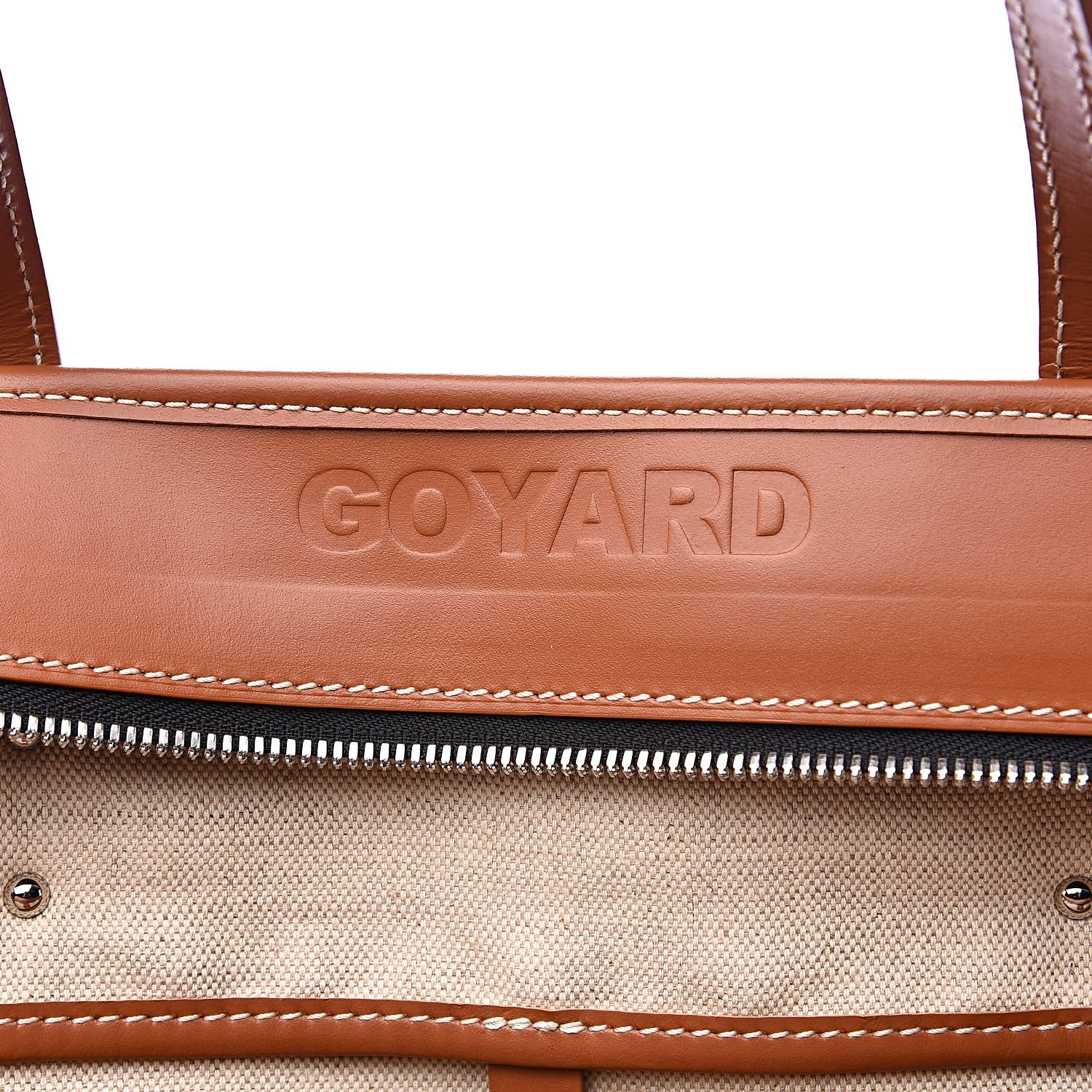 Goyard Goyardine Marquises Tote Black Gold 6 of 10