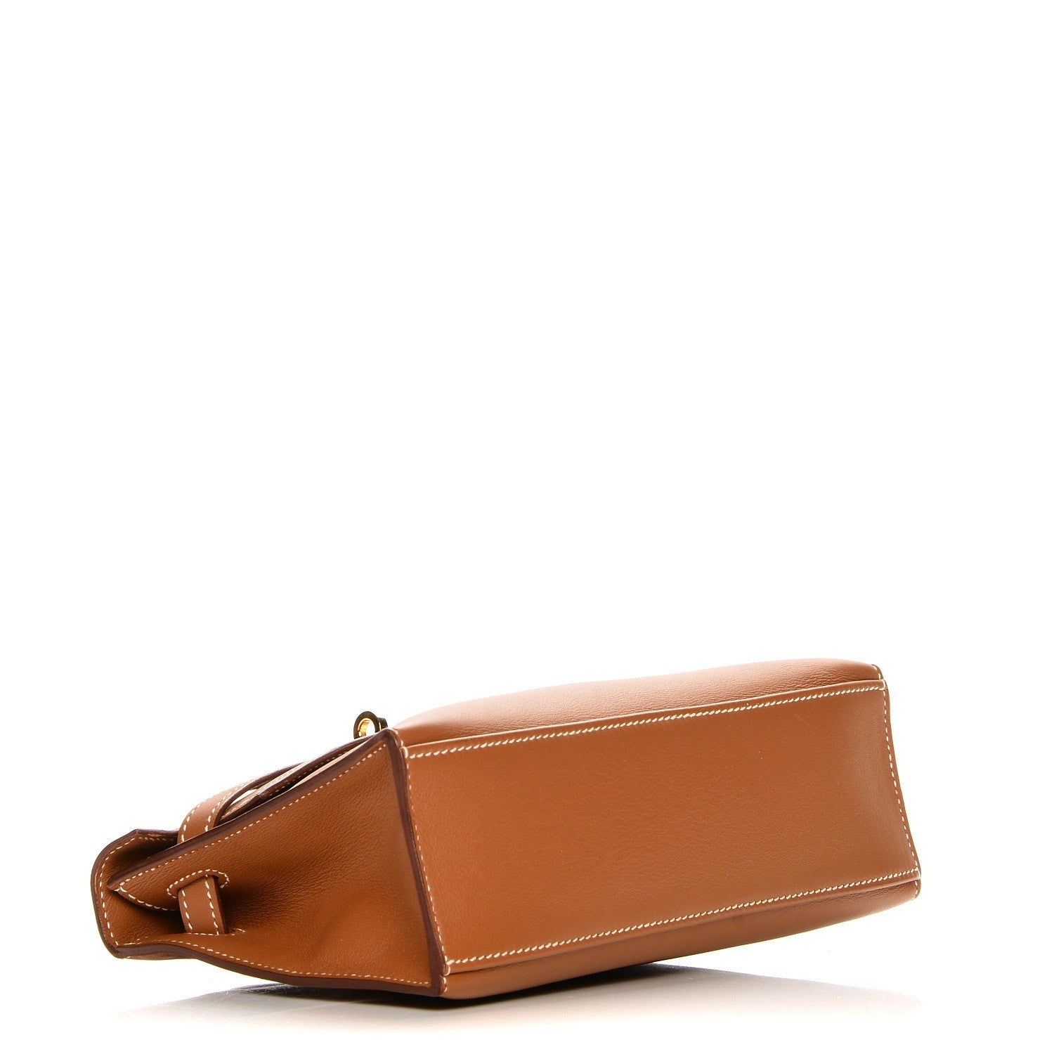 Hermes Swift Kelly Pochette Clutch Gold 15 of 21