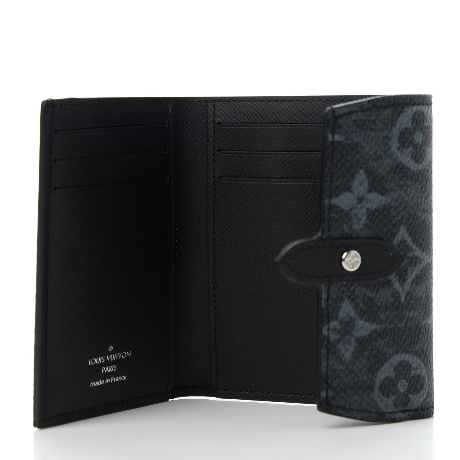 Louis Vuitton Monogram Pastel Cross Card Holder Black 5 of 10