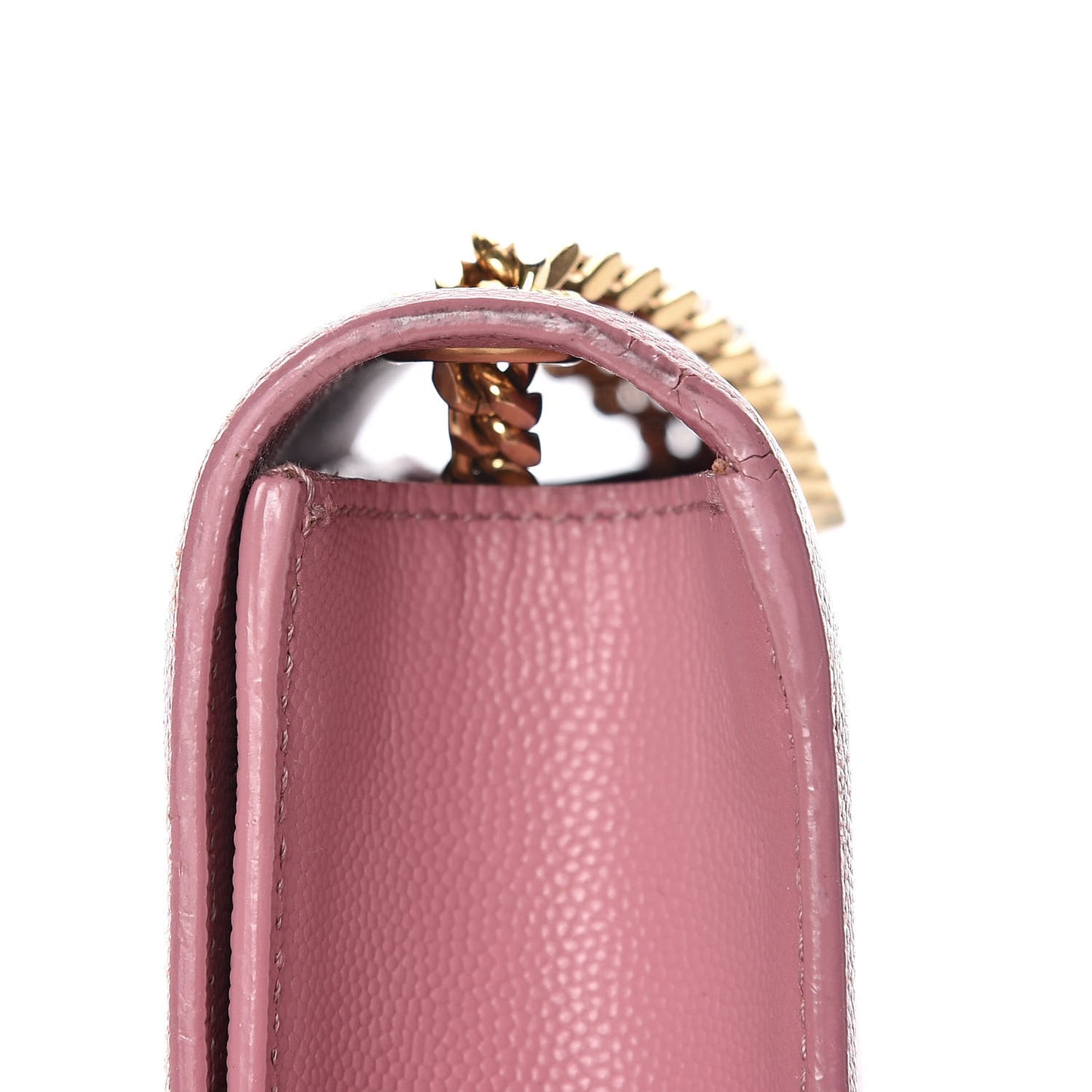 Grain De Poudre Small Classic Monogram Kate Satchel Old Rose