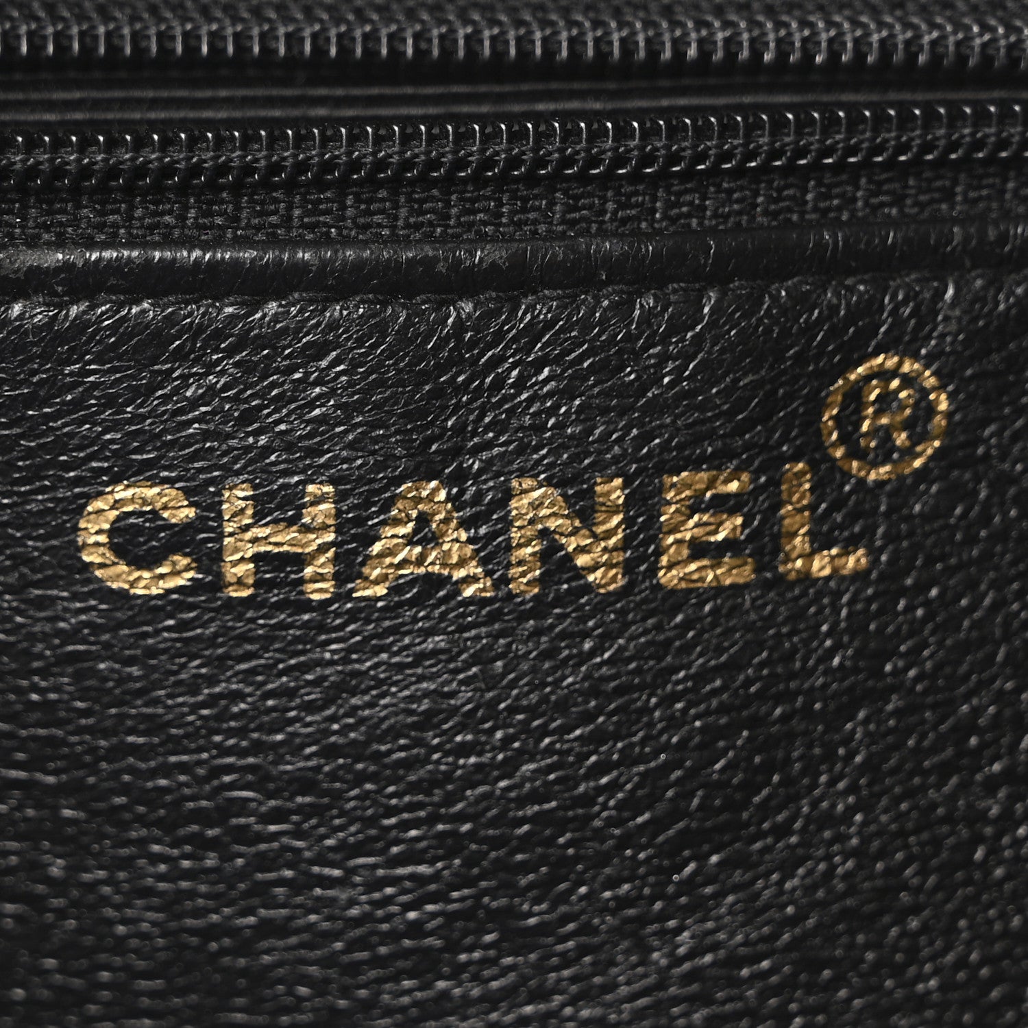 Chanel Lambskin CC Tote Black 6 of 10