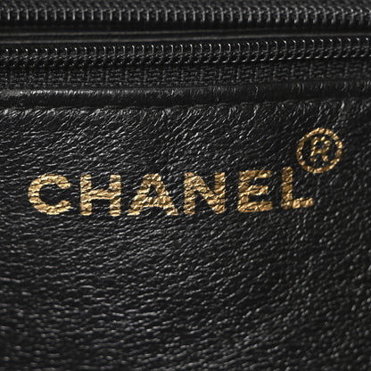 Chanel Lambskin CC Tote Black 6 of 10