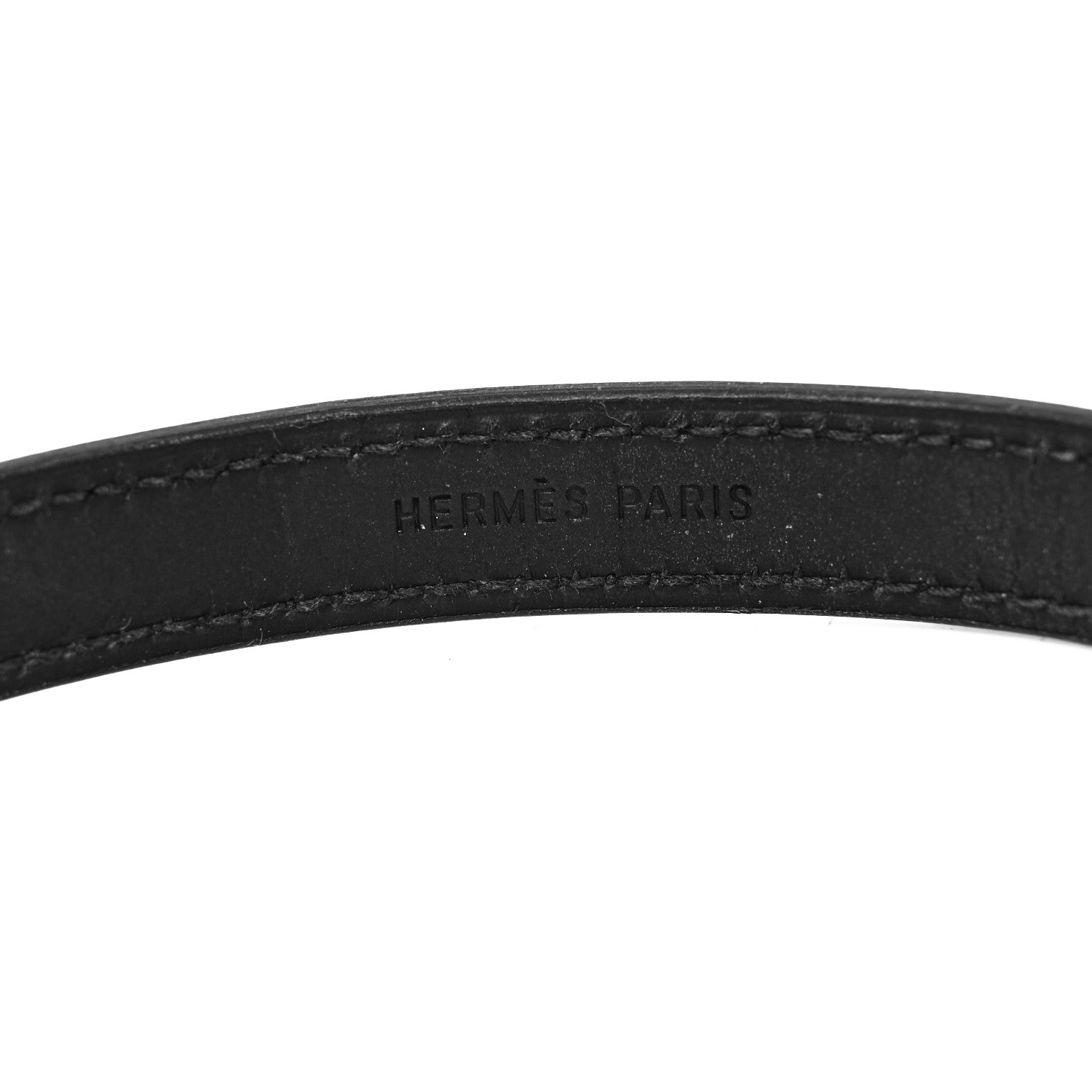 Hermes Chamonix Looping Interchangeable Bracelet S Black Rouge Casaque 5 of 9