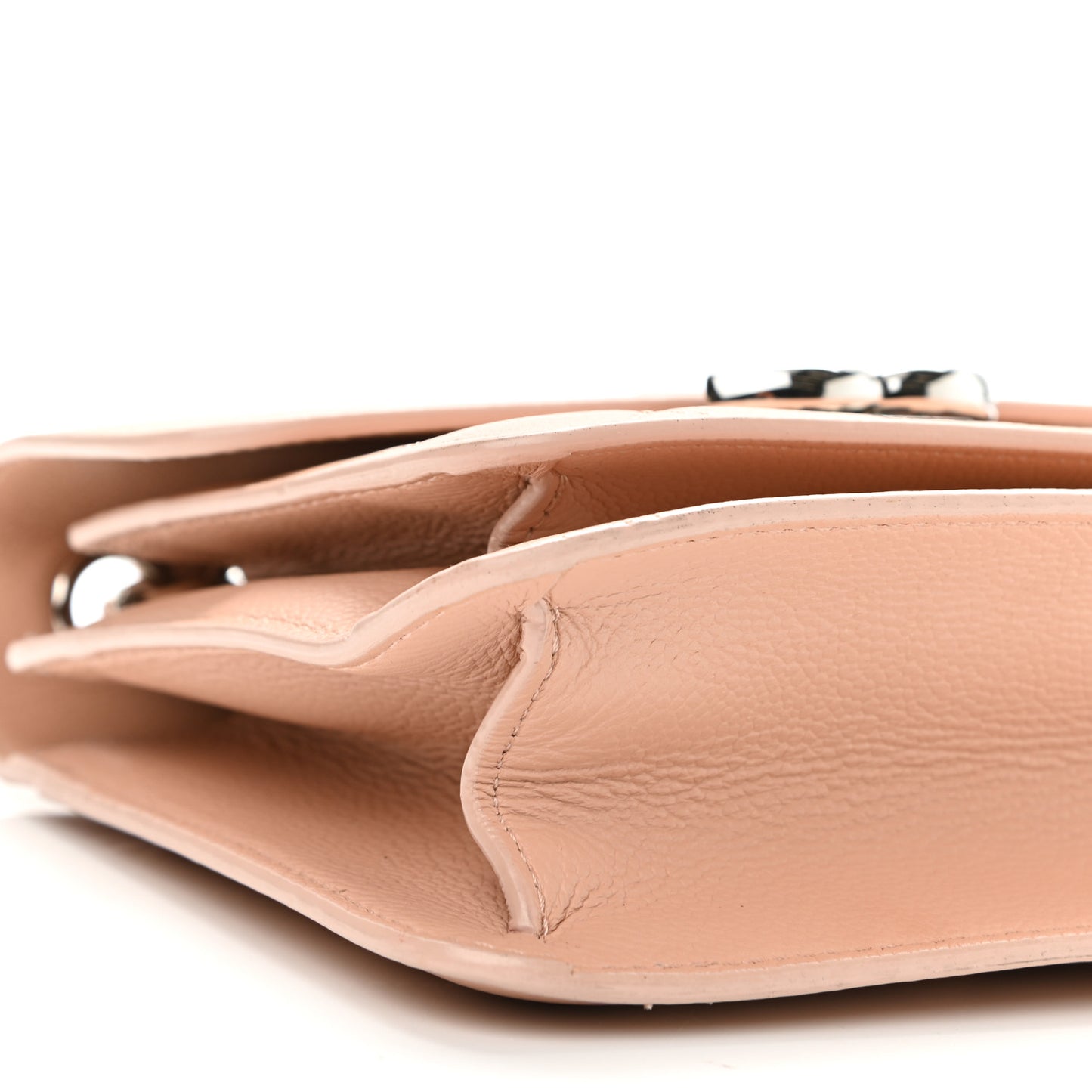 Caviar Quilted CC Box Flap Light Pink