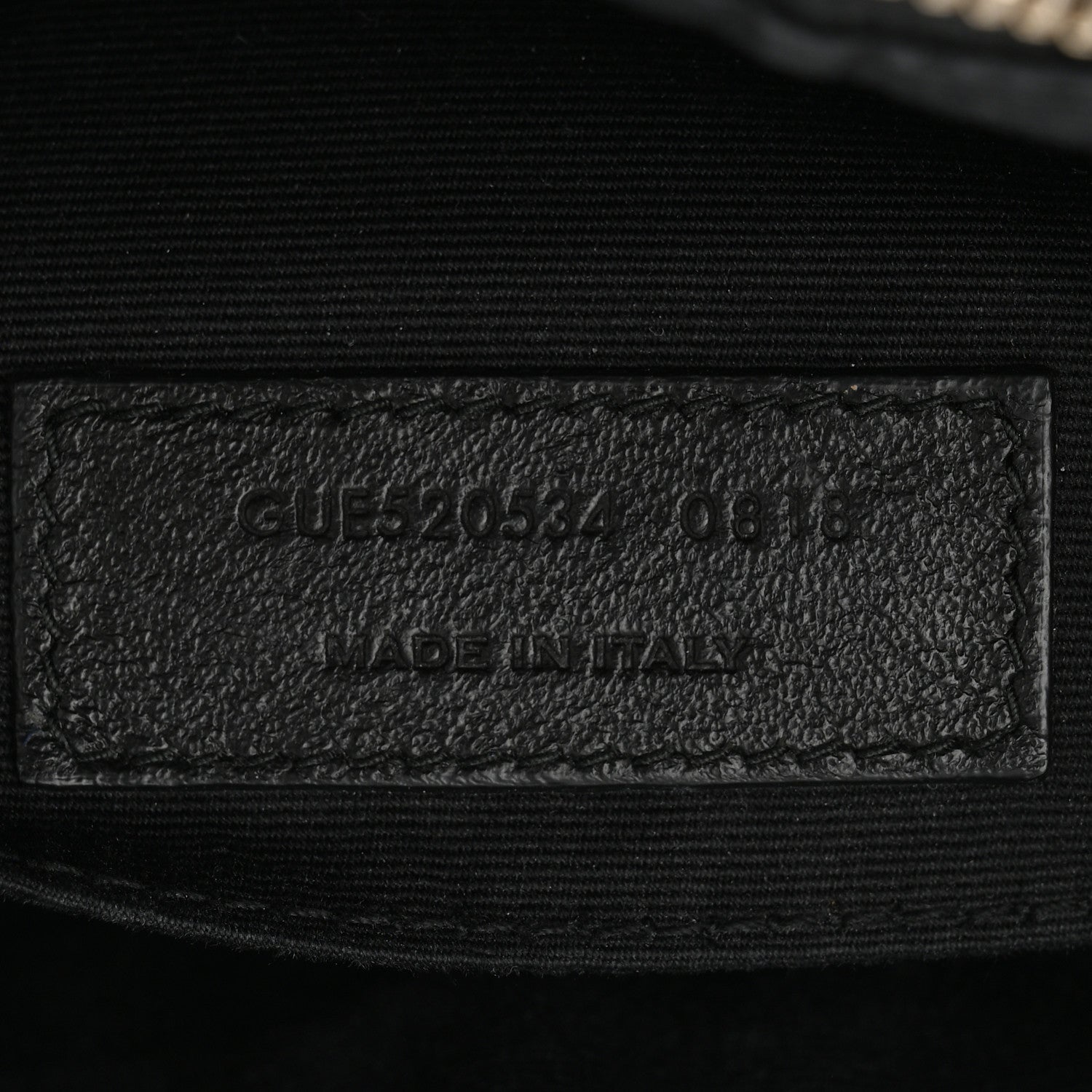 Saint Laurent Calfskin Matelasse Monogram Lou Camera Bag Deep Marine 7 of 12