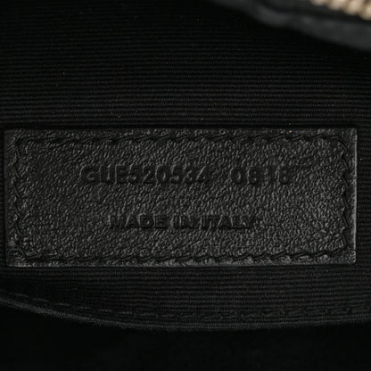 Saint Laurent Calfskin Matelasse Monogram Lou Camera Bag Deep Marine 7 of 12