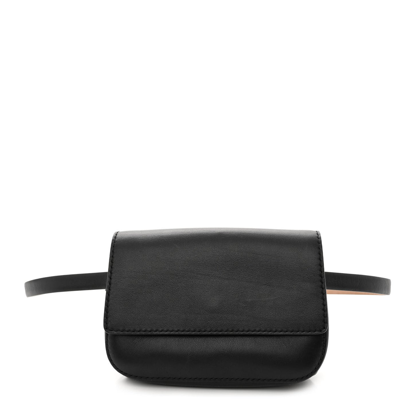 Vitello Small Belt Bag Black
