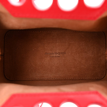 Alexander McQueen Calfskin The Peak Mini Bag Welsh Red 5 of 10