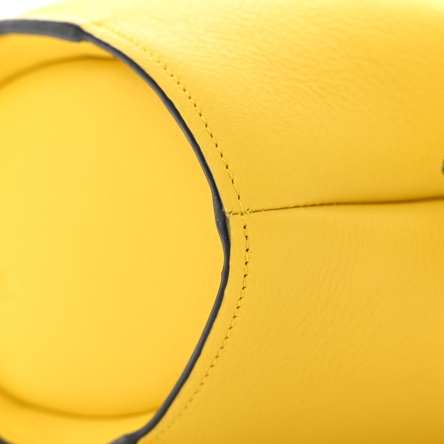 Calfskin Mini Elephant Crossbody Bag Yellow