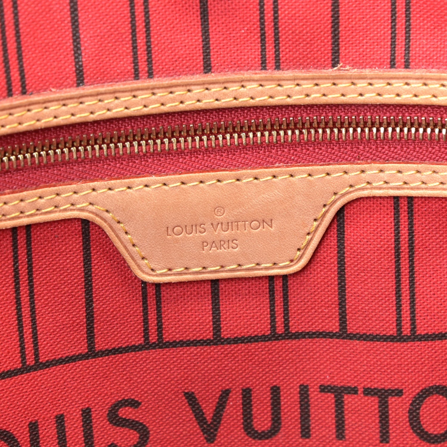 Louis Vuitton Monogram Neo Neverfull MM Cherry 6 of 12