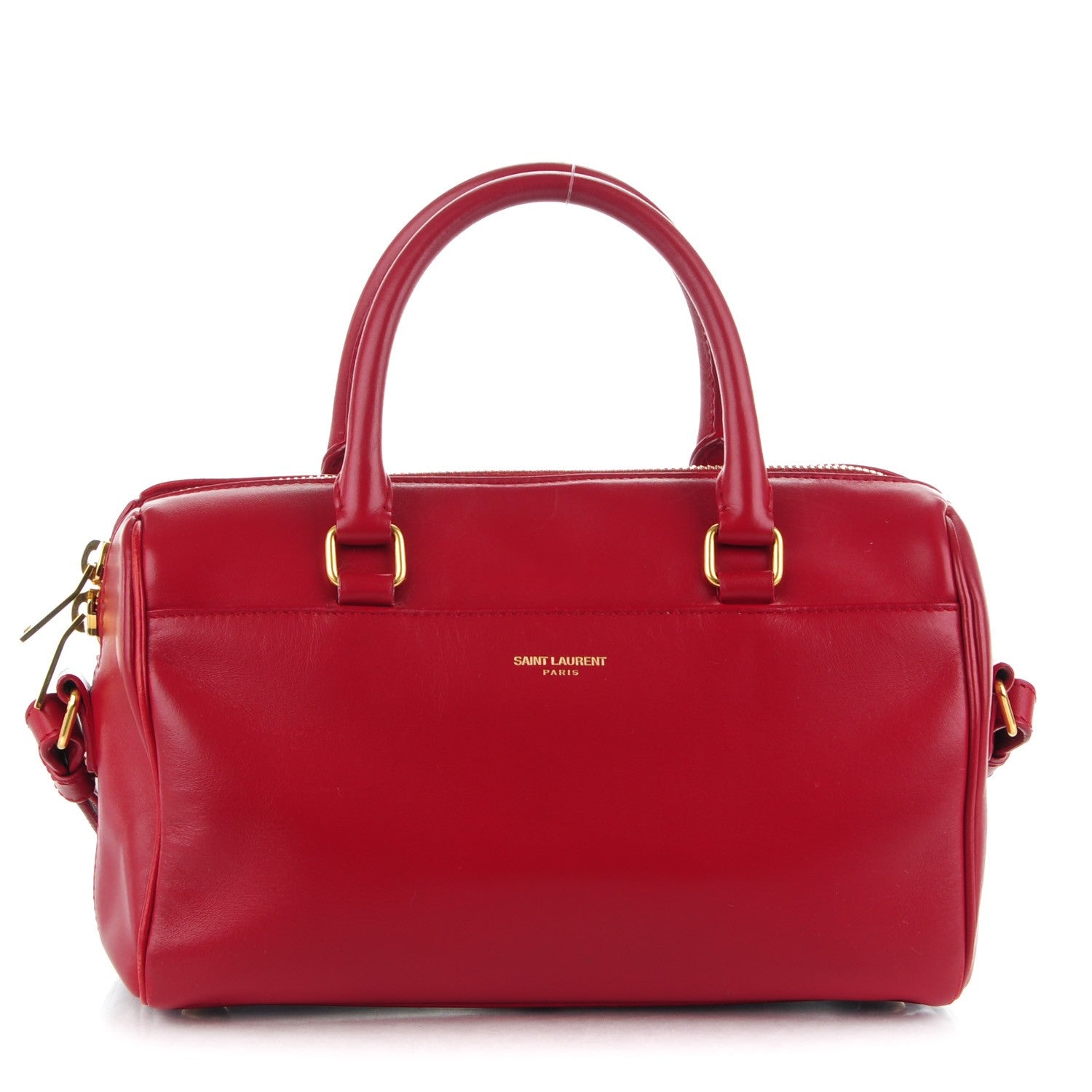 Saint Laurent Calfskin Classic Baby Duffle Red 1 of 8