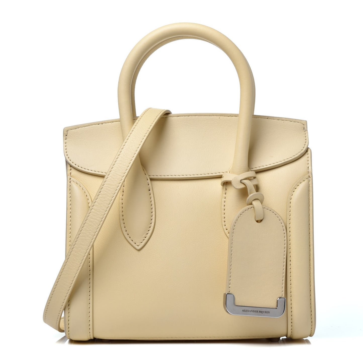 Calfskin Mini Heroine 21 Yellow