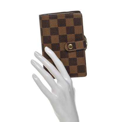 Louis Vuitton Damier Ebene French Purse Wallet 2 of 6