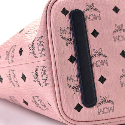 MCM Visetos Medium Liz Reversible Shopper Tote Soft Pink 5 of 5