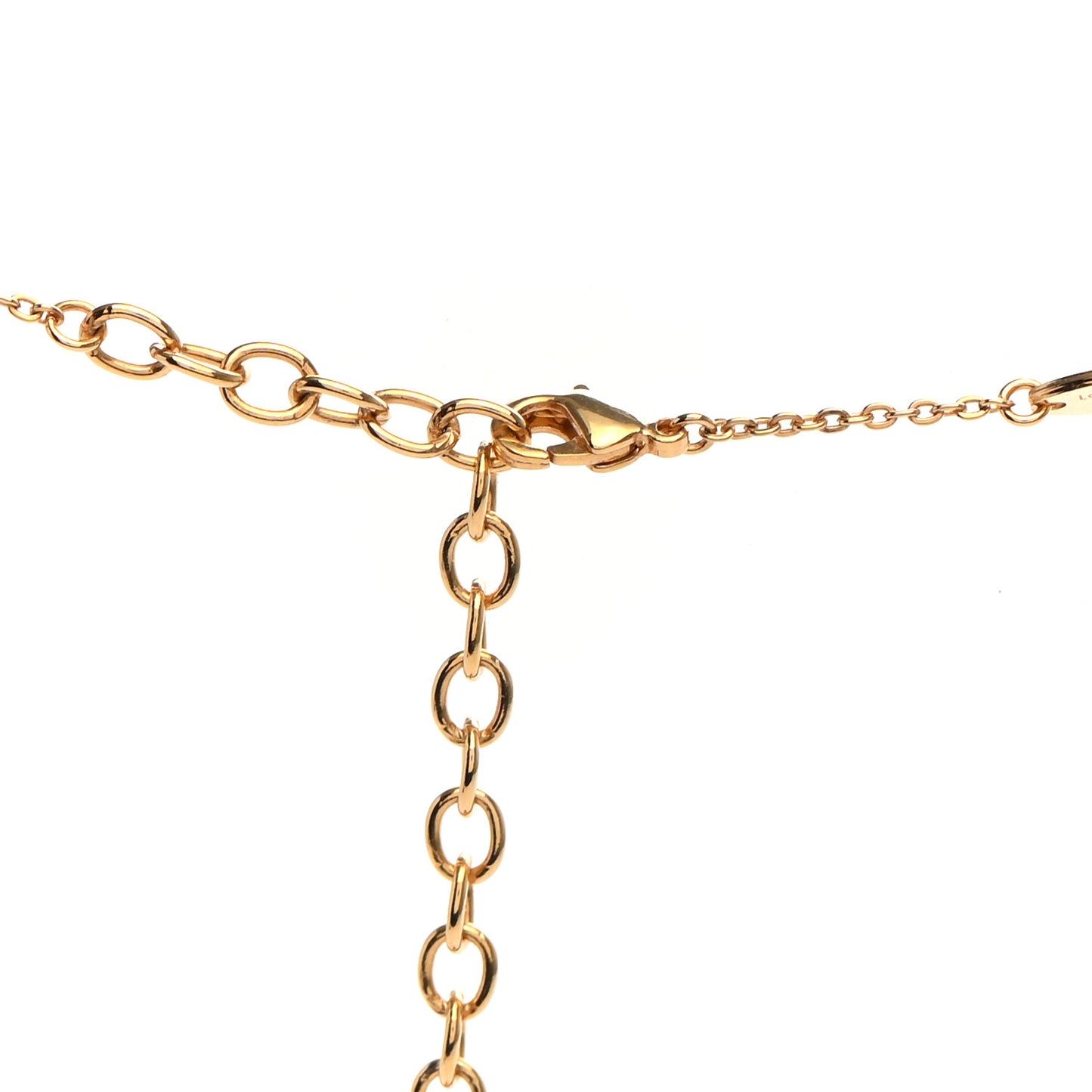 Nanogram Name Tag Necklace Gold