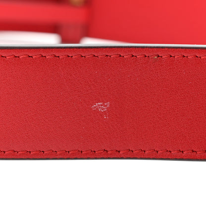 Gucci Calfskin Matelasse GG Marmont Belt Bag 85 34 Hibiscus Red 11 of 14