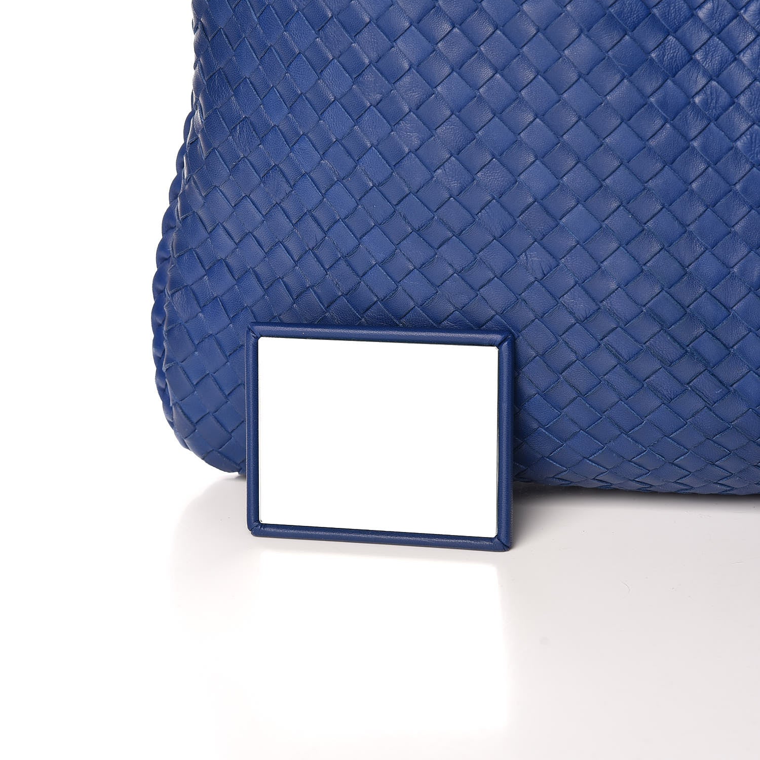 Bottega Veneta Nappa Intrecciato Maxi Veneta Hobo Cobalt 8 of 8