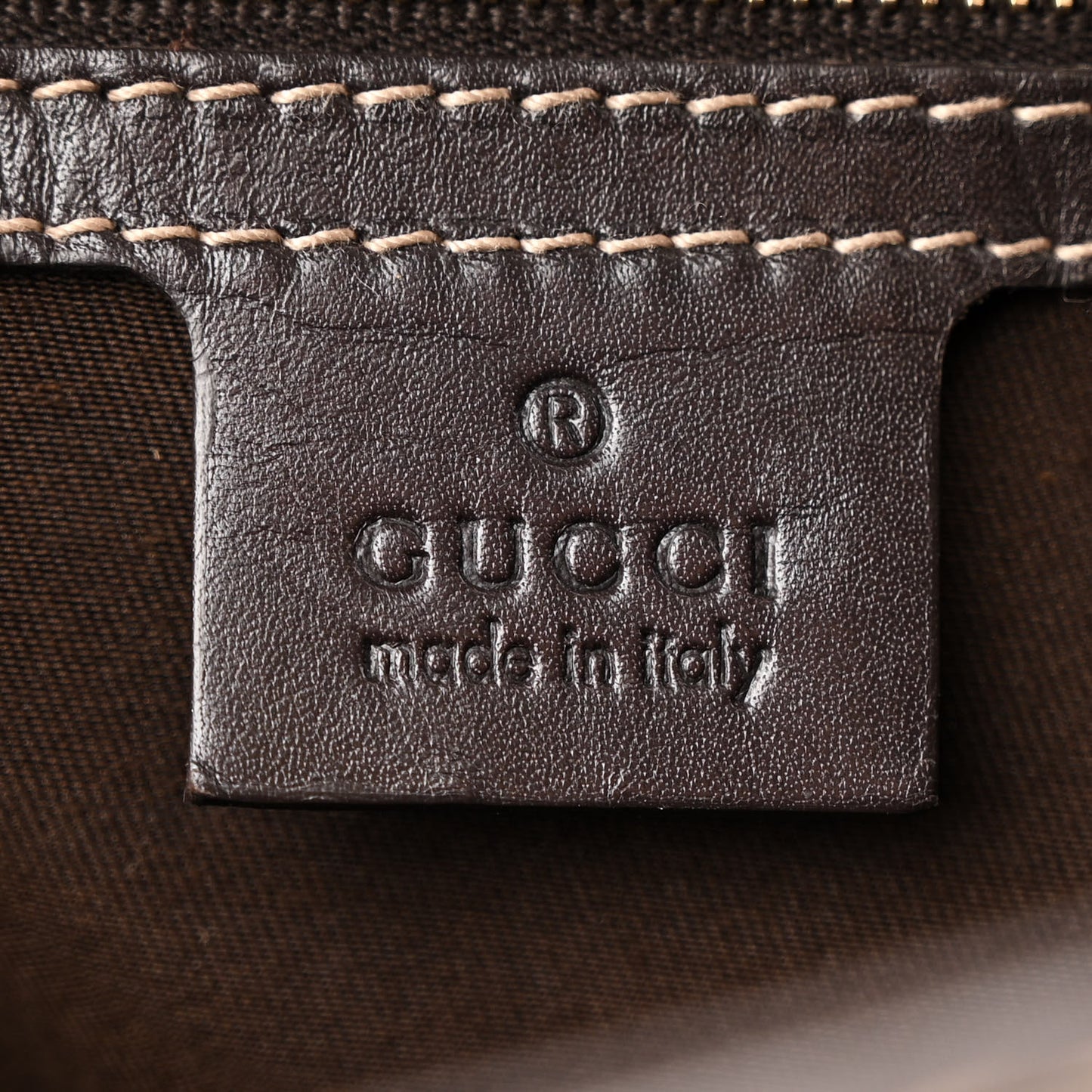 Monogram Large Queen Tote Brown