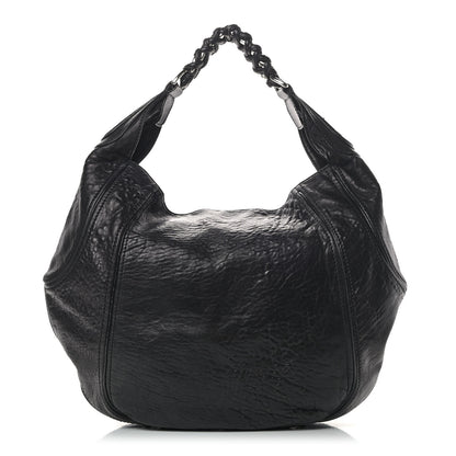 Givenchy Tumbled Sheepskin Eclipse Hobo Black 1 of 9