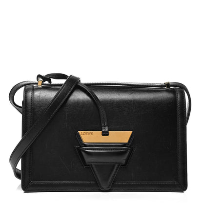 Loewe Calfskin Medium Barcelona Shoulder Bag Black 1 of 9