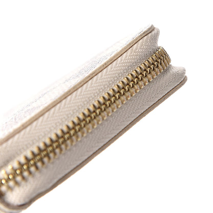 Louis Vuitton Damier Azur Clemence Wallet Rose Ballerine 14 of 16