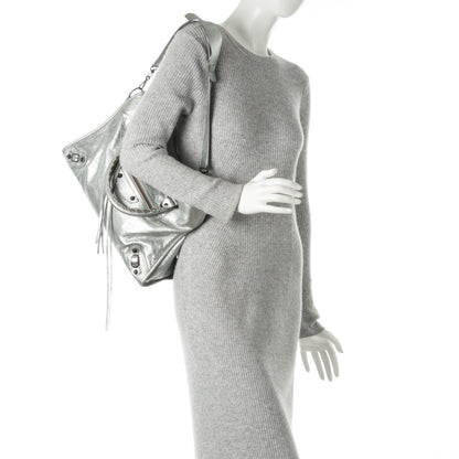 Balenciaga Agneau Classic Hardware City Gris Aluminum 2 of 7