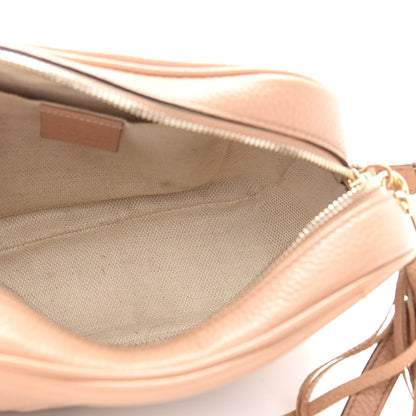 Gucci Pebbled Calfskin Small Soho Disco Bag Camelia 4 of 12