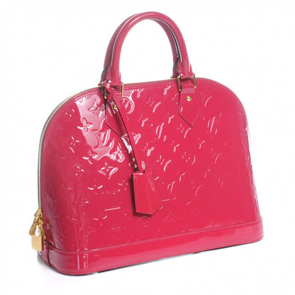 Louis Vuitton Vernis Alma PM Rose Indien 3 of 7