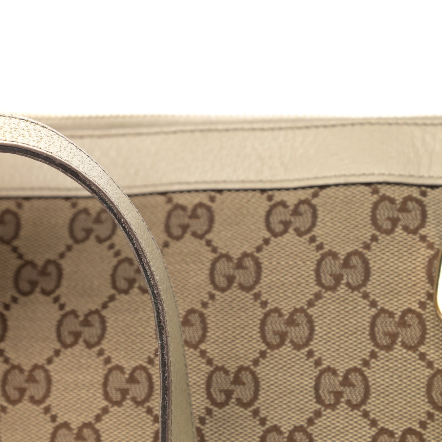 Monogram Medium Abbey Tote Off White