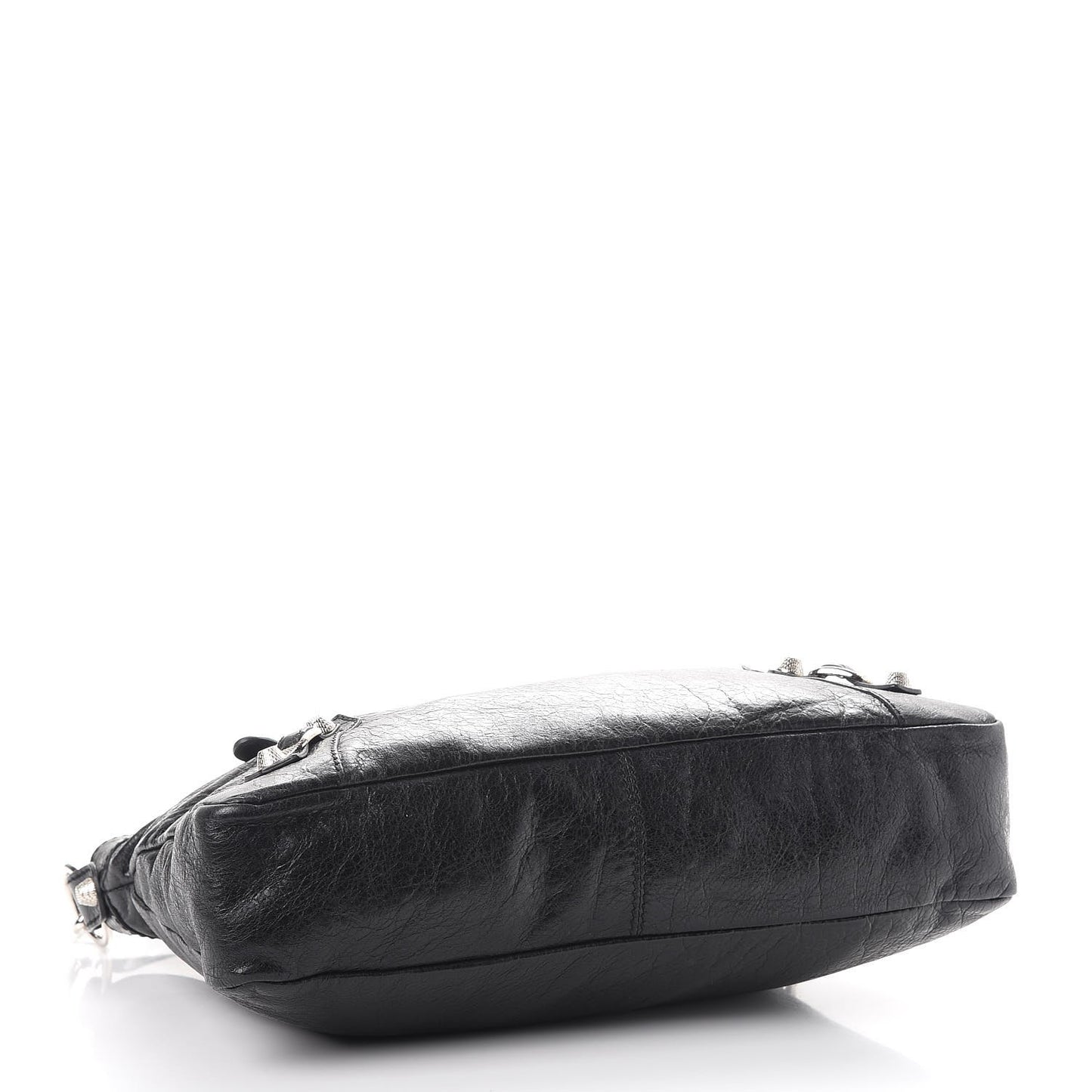 Agneau Giant 12 Silver Hardware Town Black