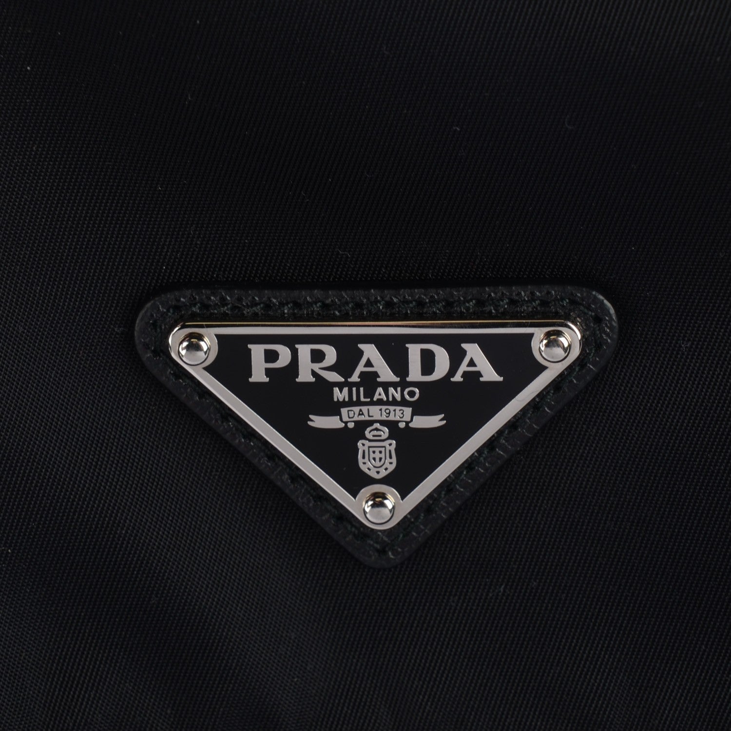 Prada Tessuto Nylon Saffiano Messenger Bag Nero Black 6 of 10