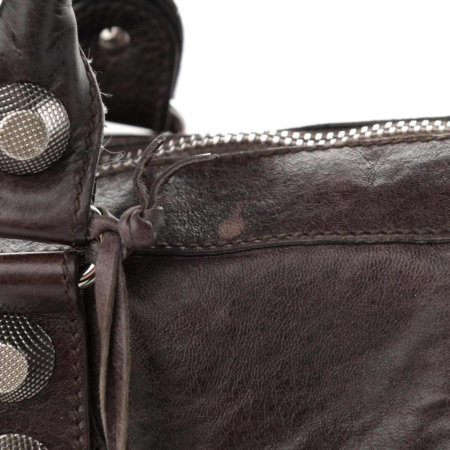 Balenciaga Agneau Giant 21 Silver Hardware Work Charbon 11 of 13