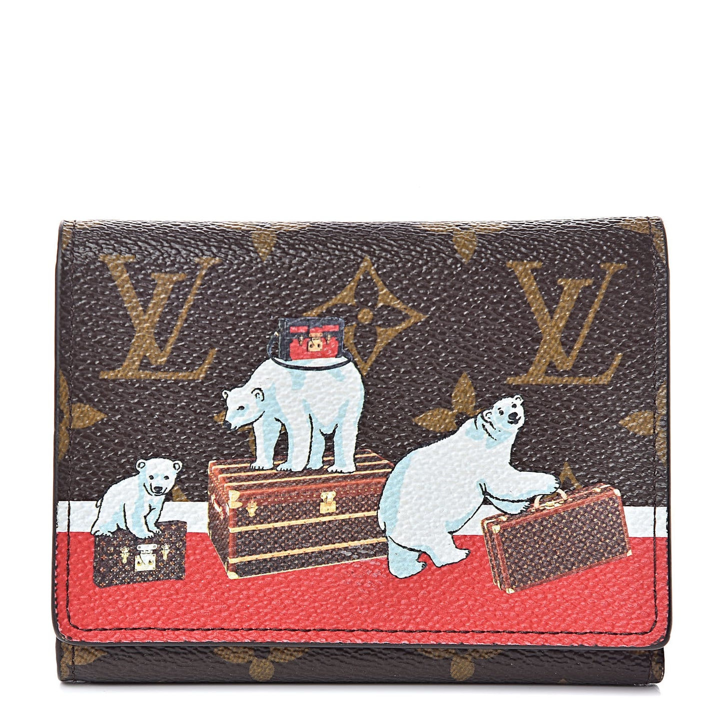 Monogram 2017 Christmas Animation Victorine Wallet