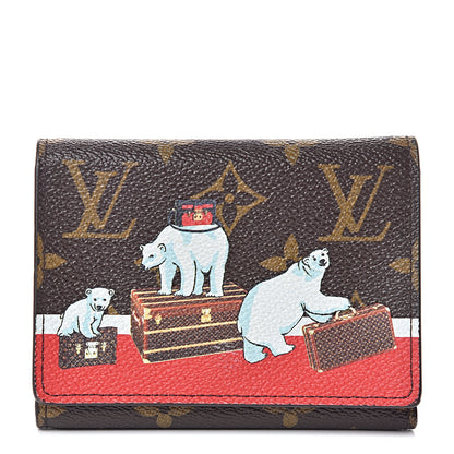 Louis Vuitton Monogram 2017 Christmas Animation Victorine Wallet 1 of 8