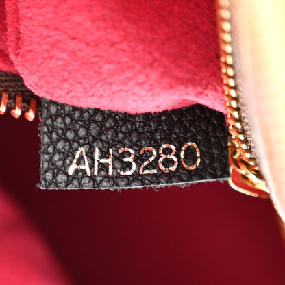 Louis Vuitton Calfskin Monogram Teddy Speedy Bandouliere 30 Black 7 of 10