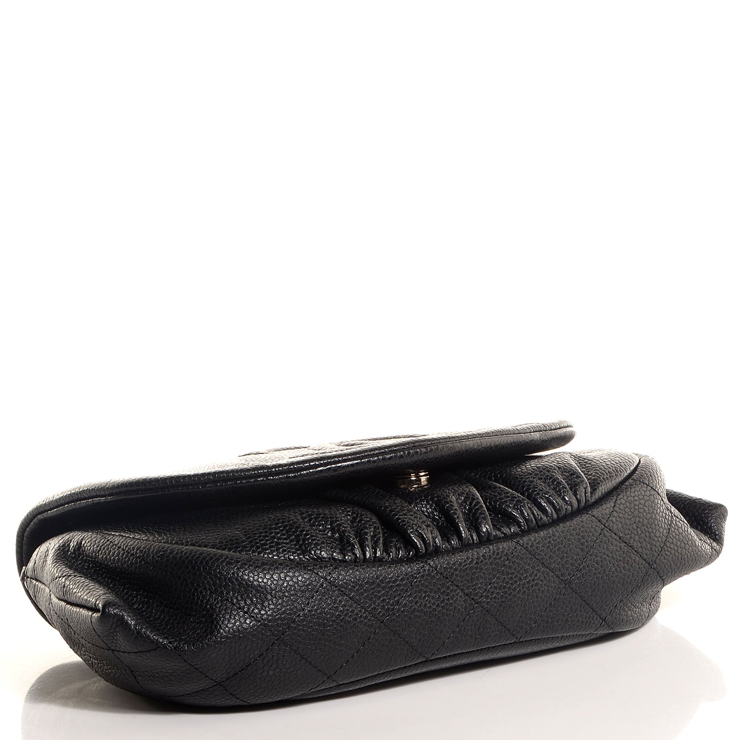 Chanel Caviar Half Moon Wallet On Chain WOC Black 4 of 8