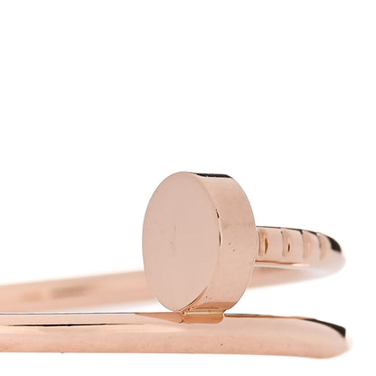 Cartier 18K Pink Gold Small Juste Un Clou Ring 63 10.5 4 of 6