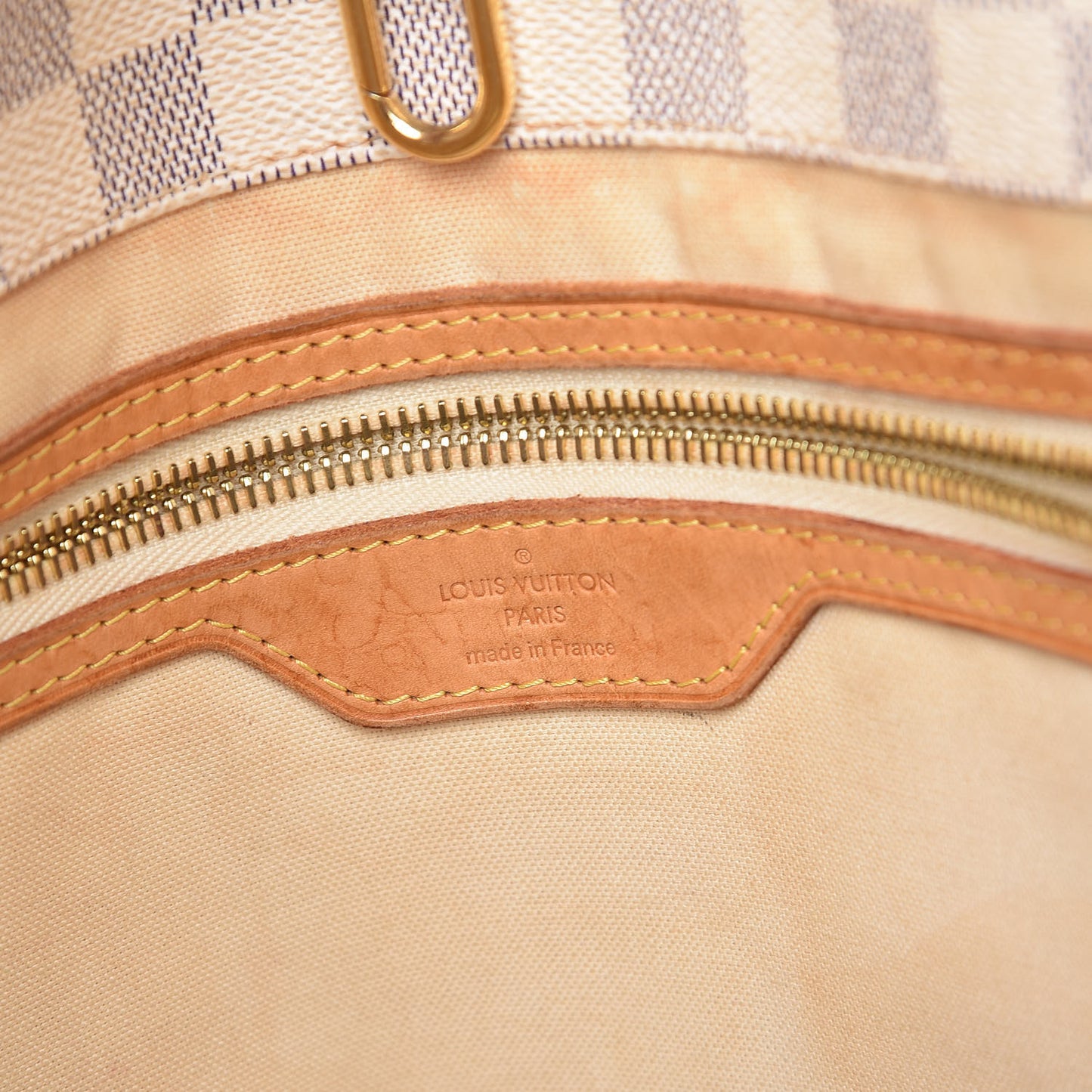 Damier Azur Beach Cabas PM