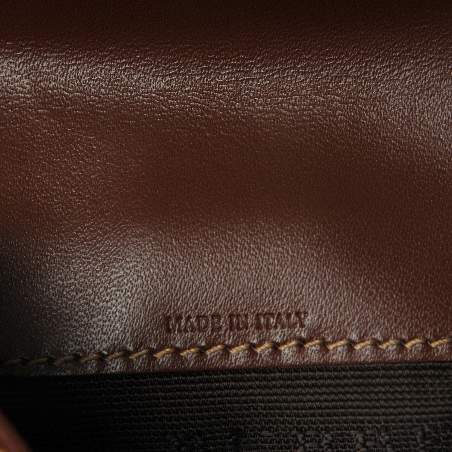 Burberry Haymarket Check Compact Wallet Brown 7 of 7