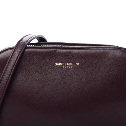 Saint Laurent Calfskin Small Classic Monogram Camera Bag Bordeaux 11 of 11