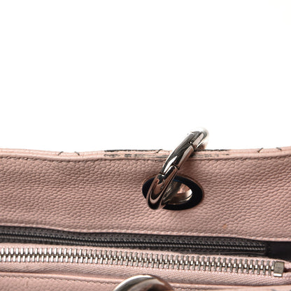Chanel Caviar Quilted Grand Shopping Tote GST Light Pink 8 of 16