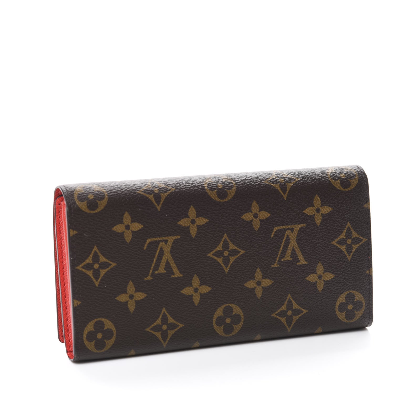 Louis Vuitton Monogram 2020 Christmas Animation Sarah Wallet Coquelicot 3 of 6