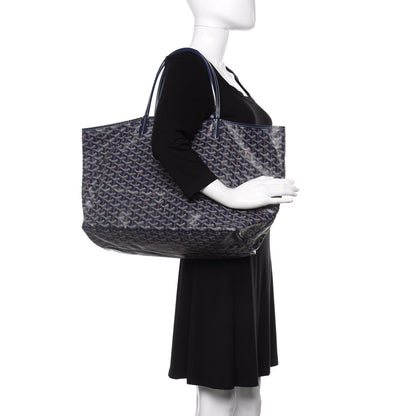 Goyard Goyardine Saint Louis GM Navy 2 of 8