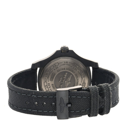Breitling Titanium Nylon 45mm Avenger GMT Night Mission Automatic Watch Black V1731110 3 of 5
