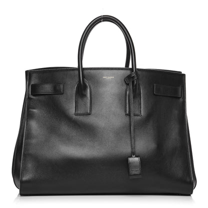 Saint Laurent Calfskin Large Sac De Jour Carryall Black 1 of 11