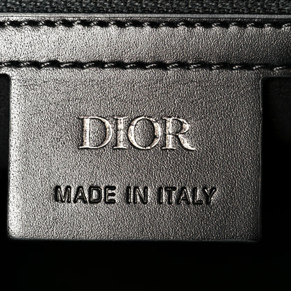 Christian Dior Calfskin Cosmo Laser Cut Cannage Medium Dior Charm Messenger Bag Black 6 of 10