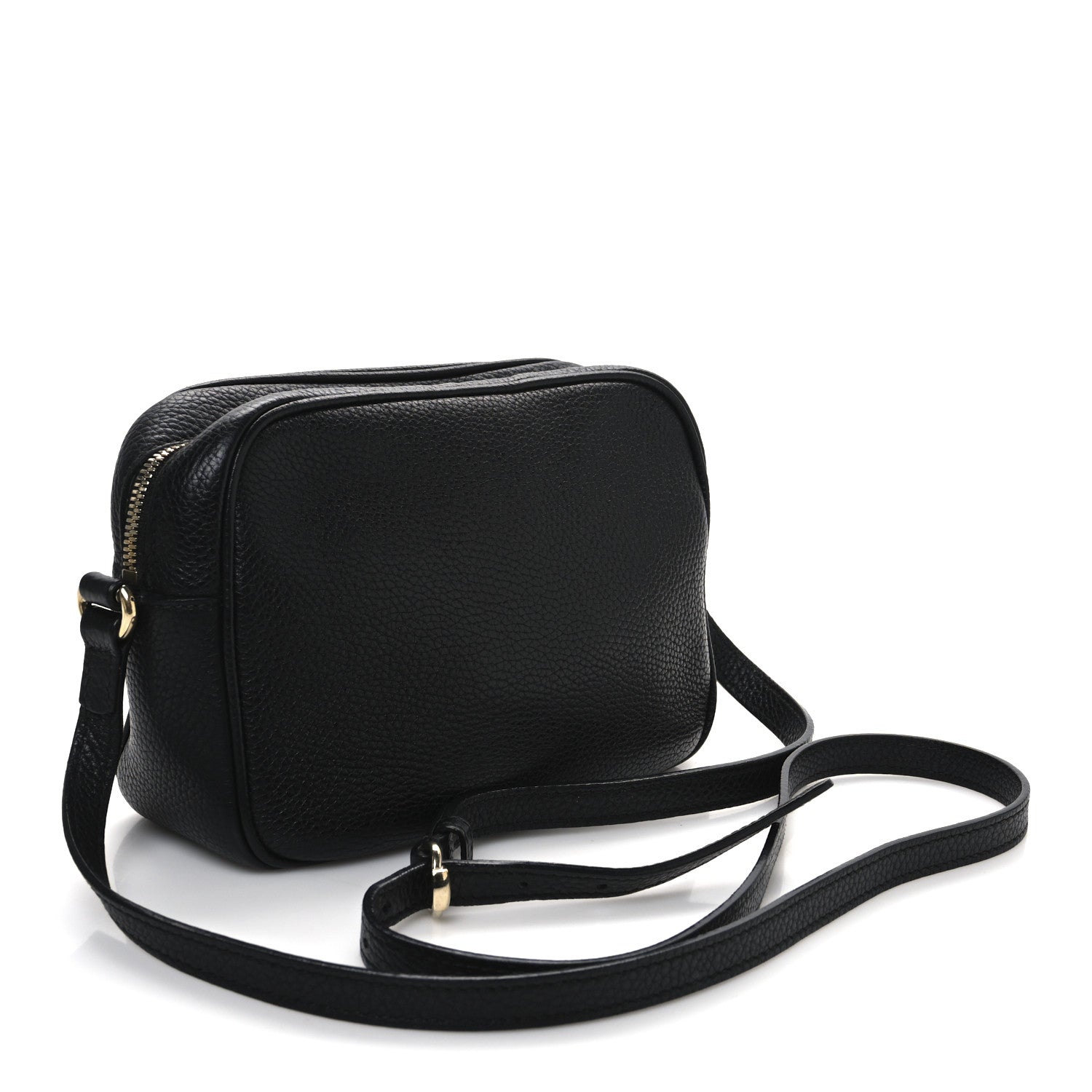 Gucci Pebbled Calfskin Small Soho Disco Bag Black 3 of 10