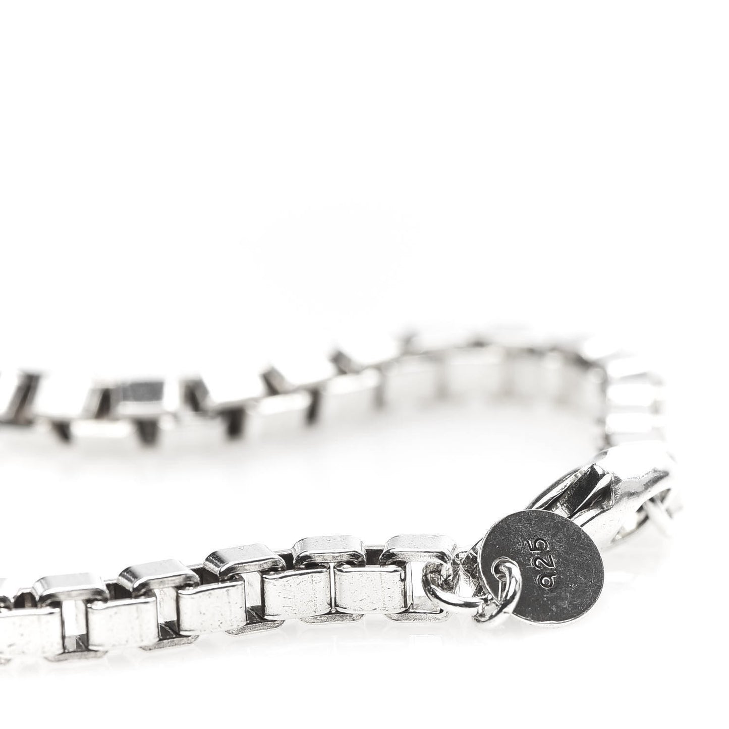 Sterling Silver 4mm Venetian Link Bracelet