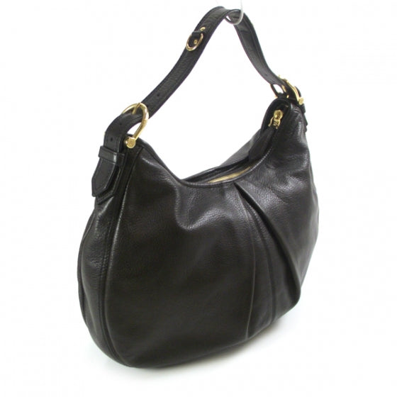 Burberry Leather Malika Hobo Dark Brown 3 of 11